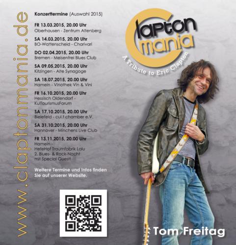 Claptonmania Infoflyer Terminvorschau 2015-03